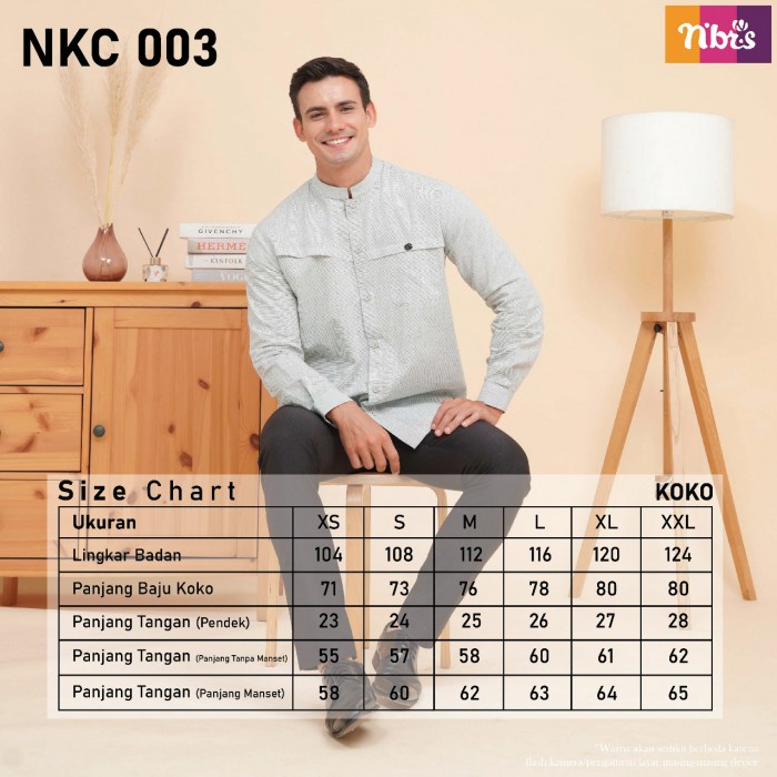 Koko Nibras Pria Nkc 003 Koko Nibras Anak Laki-Laki Nkca 003 Baju Koko Nyaman Dan Berkualitas Baju