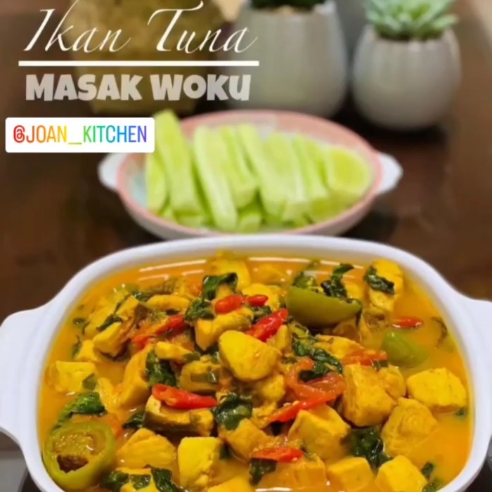 

WOKU IKAN TUNA ENAK