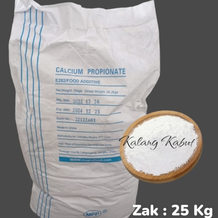 

Kalsium Propionat / Calcium Propionate / Asam propionat - 25 kg