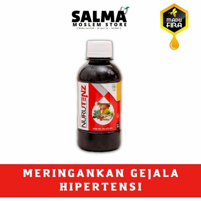 

Madu NURUTENZ Obat Darah Tinggi Hipertensi