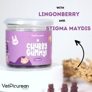 Vitamin Urinary Anjing Kucing VETPICUREAN Chubby Gummy Urigoel