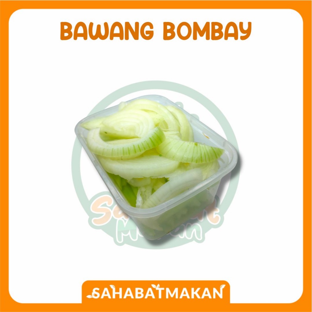 

Bawang Bombay Potong - Sayur Mini Pack / Sayur Prep / Sayur Instant Â€” Sahabat Makan Sayur Jogja