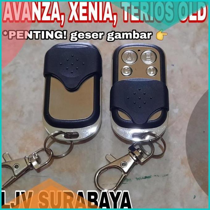CASING REMOTE KUNCI ALARM AVANZA XENIA TERIOS OLD 2008 2009 2010 2011