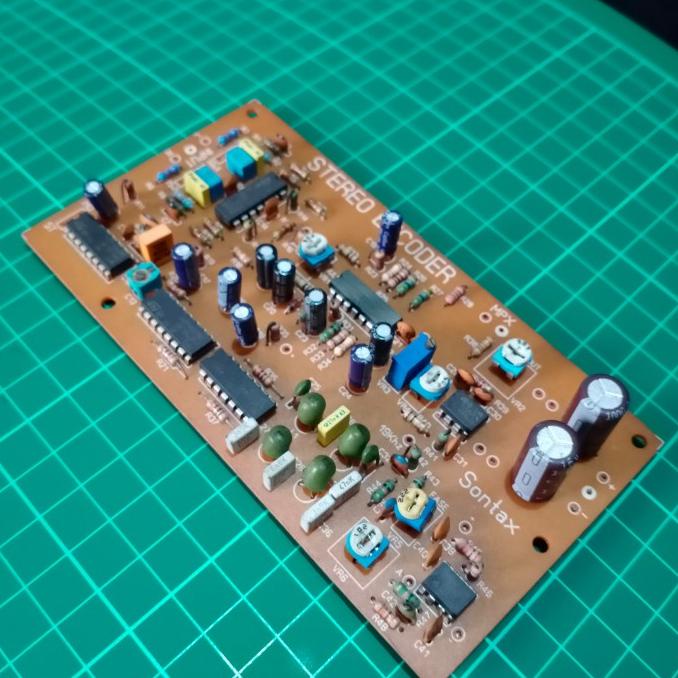 stereo encoder 24x sampling untuk fm transmitter pemancar