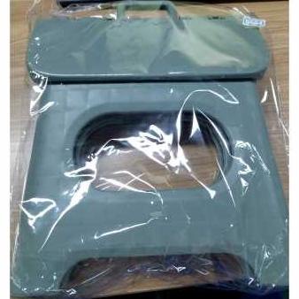 Kursi Lipat Mini Bangku Jongkok Kecil Dingklik Dapur Portabel Hijau