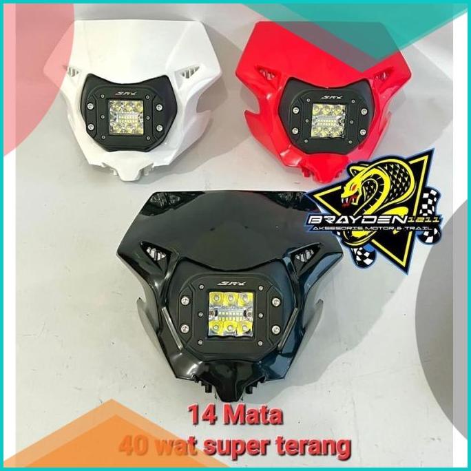 Lampu led crf 150 / batok lampu crf150 / kedok lampu crf 150 16novz3 l