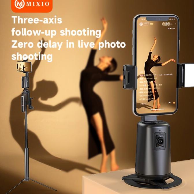 MIXIO A200 Auto Face Tracking Gimbal Handphone Stabilizer 360