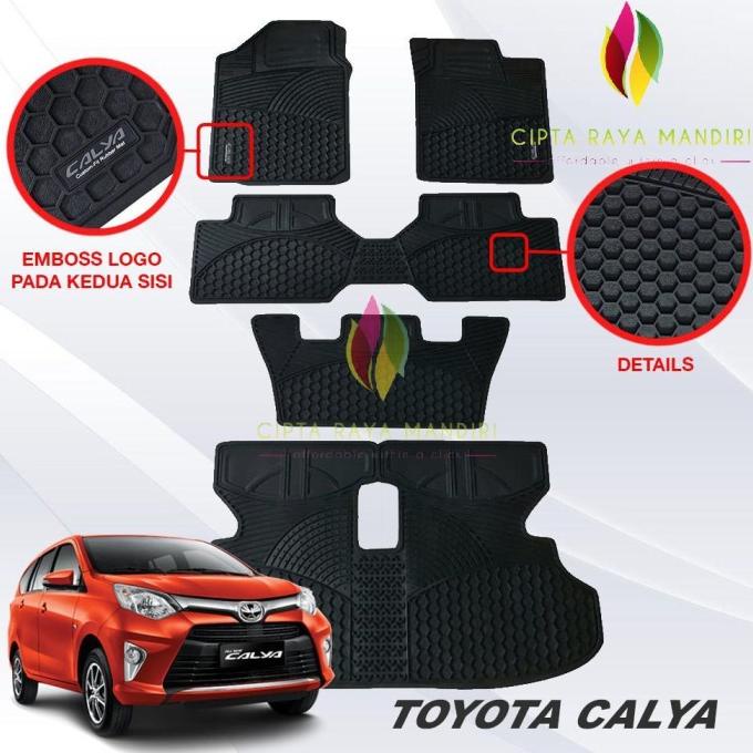 Karpet Mobil TOYOTA Calya Full Set
