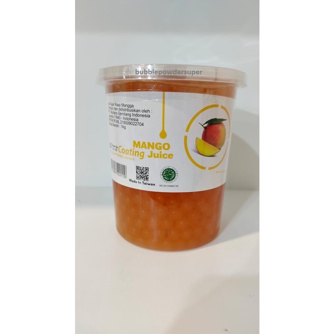

Laris Popping Boba @1kg/ Popping Boba Meletus/ Coating Juice Import Taiwan