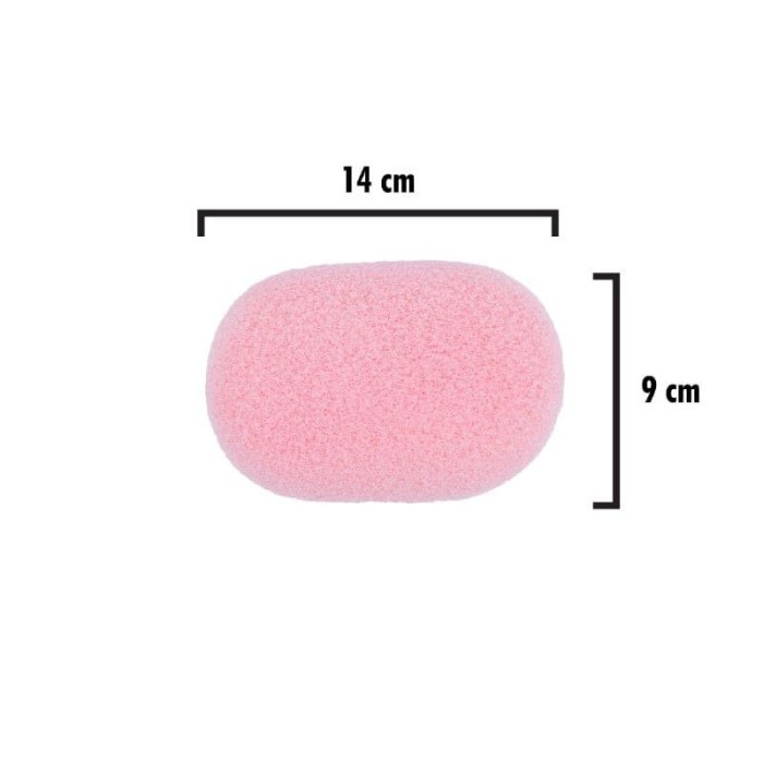 Promo Tammia Exfoliating Oval Sponge Pink 9000-2A