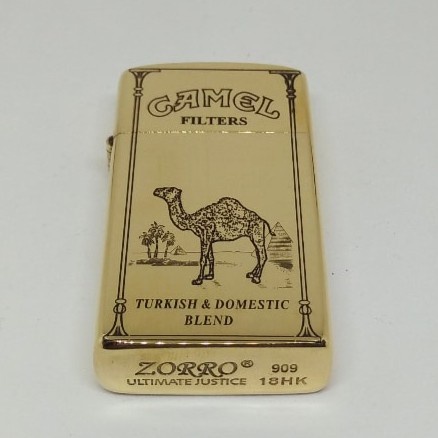 Zorro Camel Slim Original Lighter Pure Chopper Model Unta