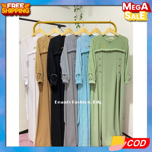 Gsmis Drees Nikahan Terbaru 2024 Bsju Gmis Bju Gnis Cewe Premium Gamis Mewah Korean Style Paling Mur