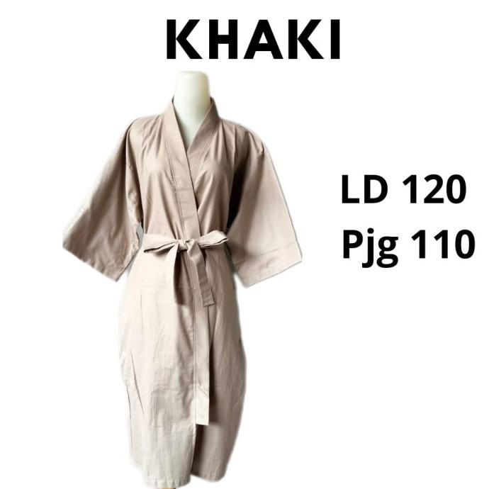 ala Kimono Linen Baju Tidur Pria Wanita Premium