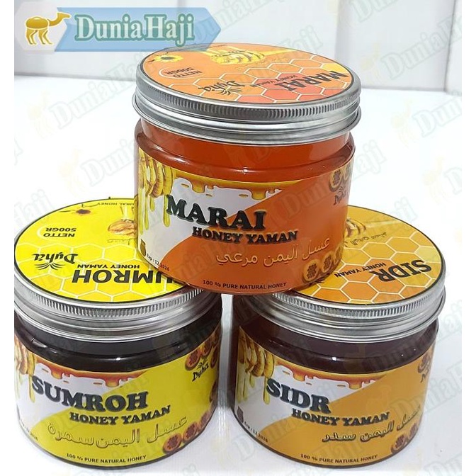 

TERLARIS - Madu Yaman Marai Sidr Sumroh Raw Honey Yemeni Pure Natural Original