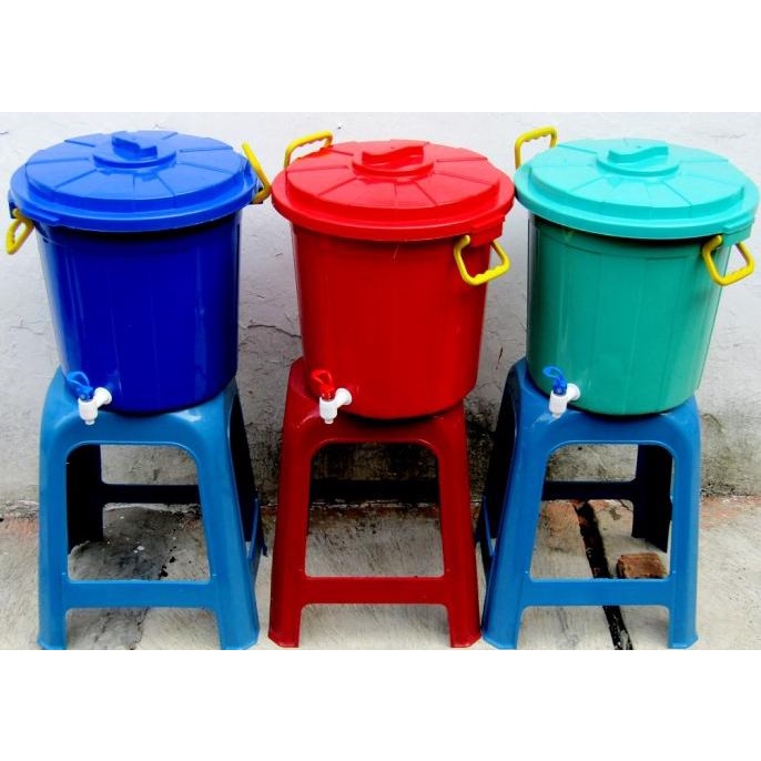 Ember dispenser / Ember kran / Ember cuci tangan / Ember cuci virus 30