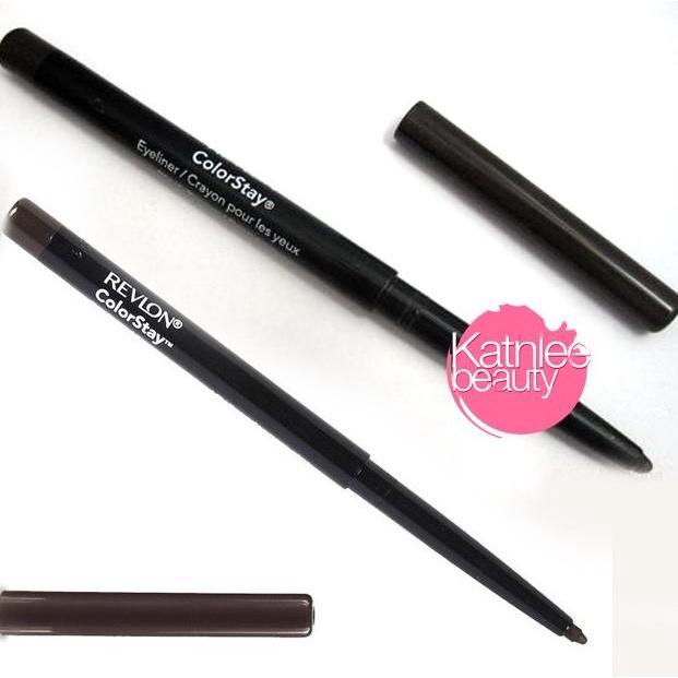 MILIKI REVLON COLORSTAY EYE LINER BROWN/ BLACK PENCIL PUTAR MATIC TERMURAH