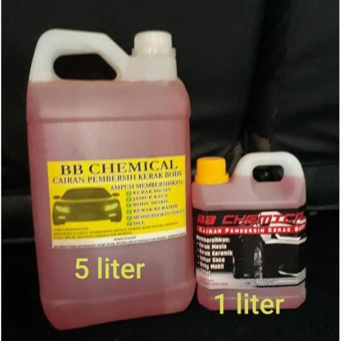 Por polish Pembersih Karat Jamur kaca dan kerak body mobil 1liter