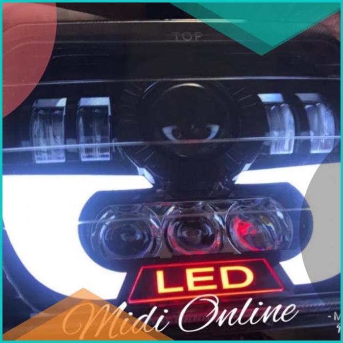 Lampu Daymaker Kotak 7 Inchi - Lampu Daymaker Jeep L300 16novz3 perkak