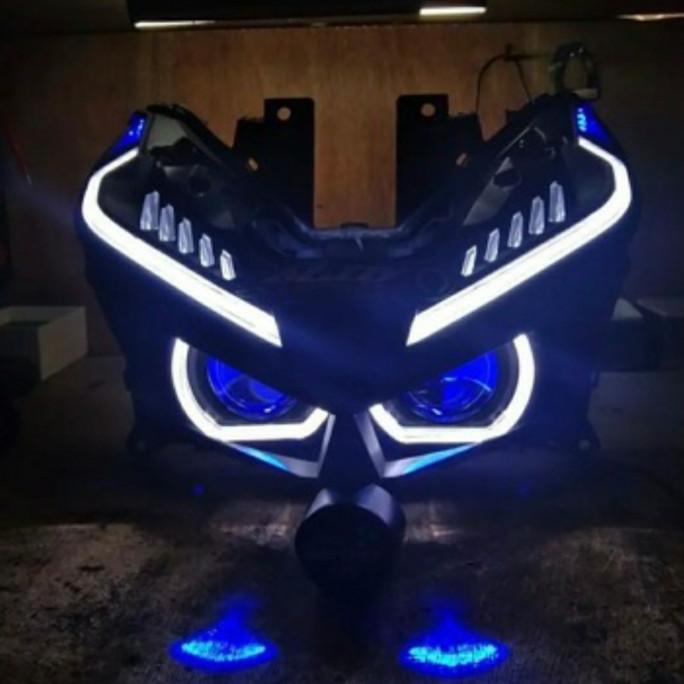 Headlamp Reflektor Vario 150 125 New 2018 Projie Biled Aes Wst Motor