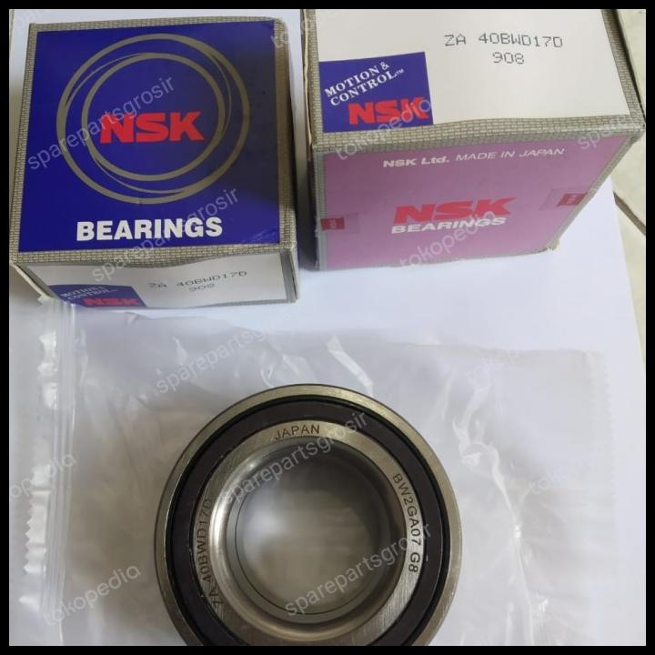 TERMURAH BEARING RODA LAHAR RODA DEPAN YARIS OLD VIOS GEN 2 CALYA NSK 40BWD17D 