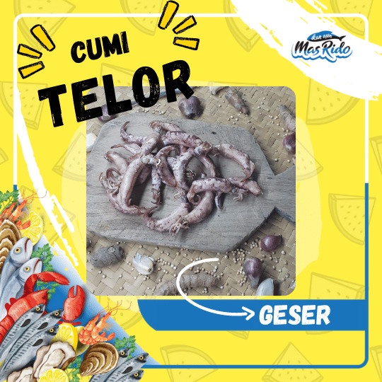 

Cumi Asin Telor / Cumi Telor