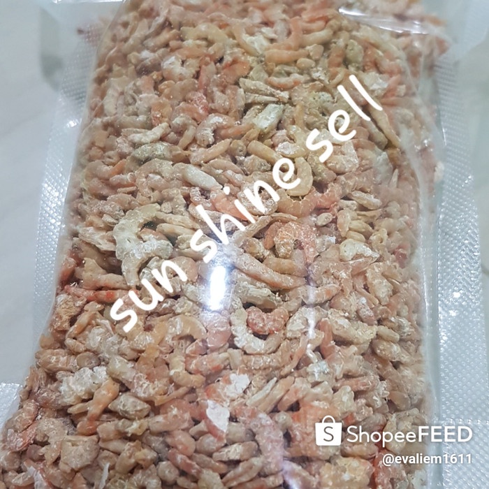 

Ebi Asli Bagan Asin Lepas Kulit Dan Kepala 500 Gram