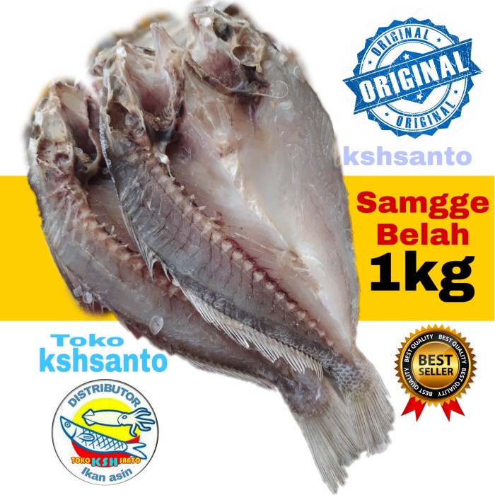 

Ikan Asin Samgge Belah 1Kg