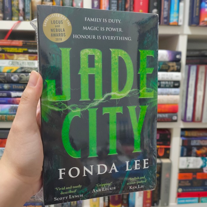 Jade City (Paperback) by Fonda Lee (YA Fantasy Novel)