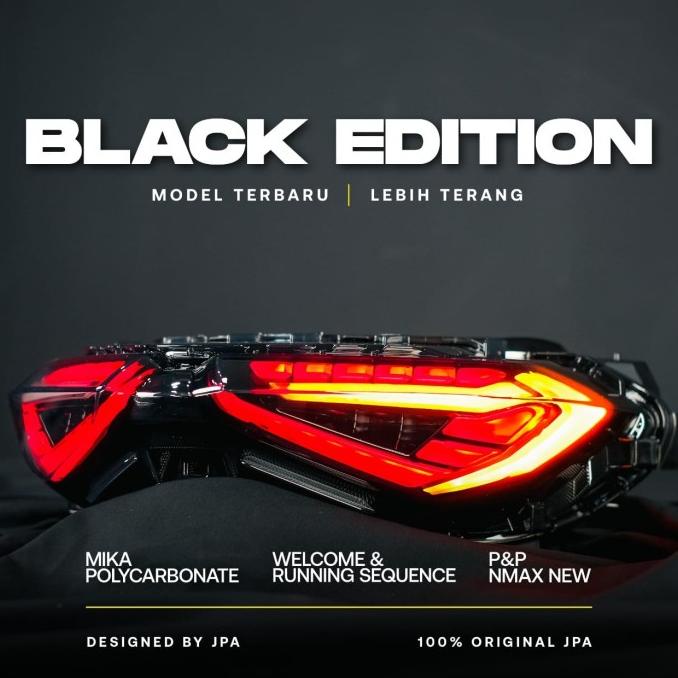 Lampu Stop / Rem Tipe Transformer Black Edition All New Nmax JPA Ori