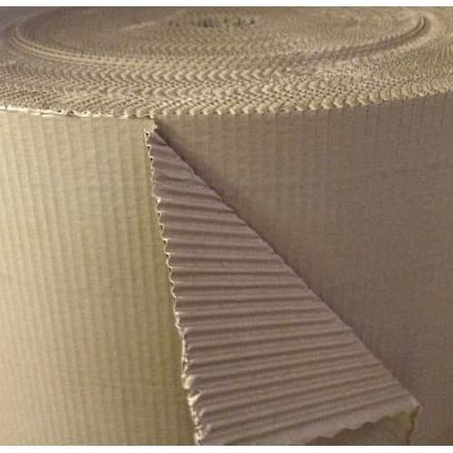 

Kardus Lembaran Gulungan Corrugated Karton / Single Face Roll 80 Cm LM9