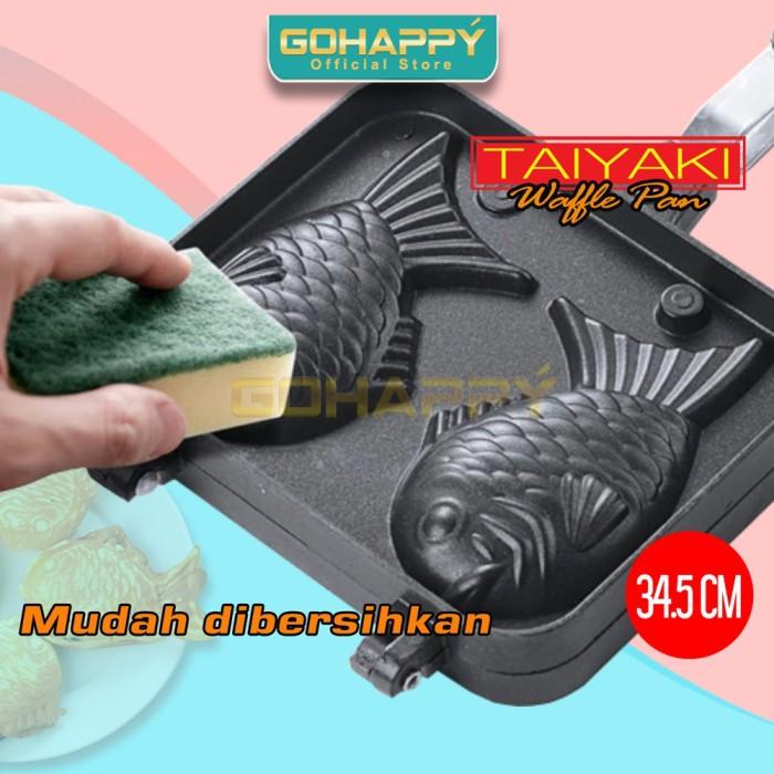 Bungeoppang Maker Cetakan Taiyaki Pan Waffle Kue Ikan Korea