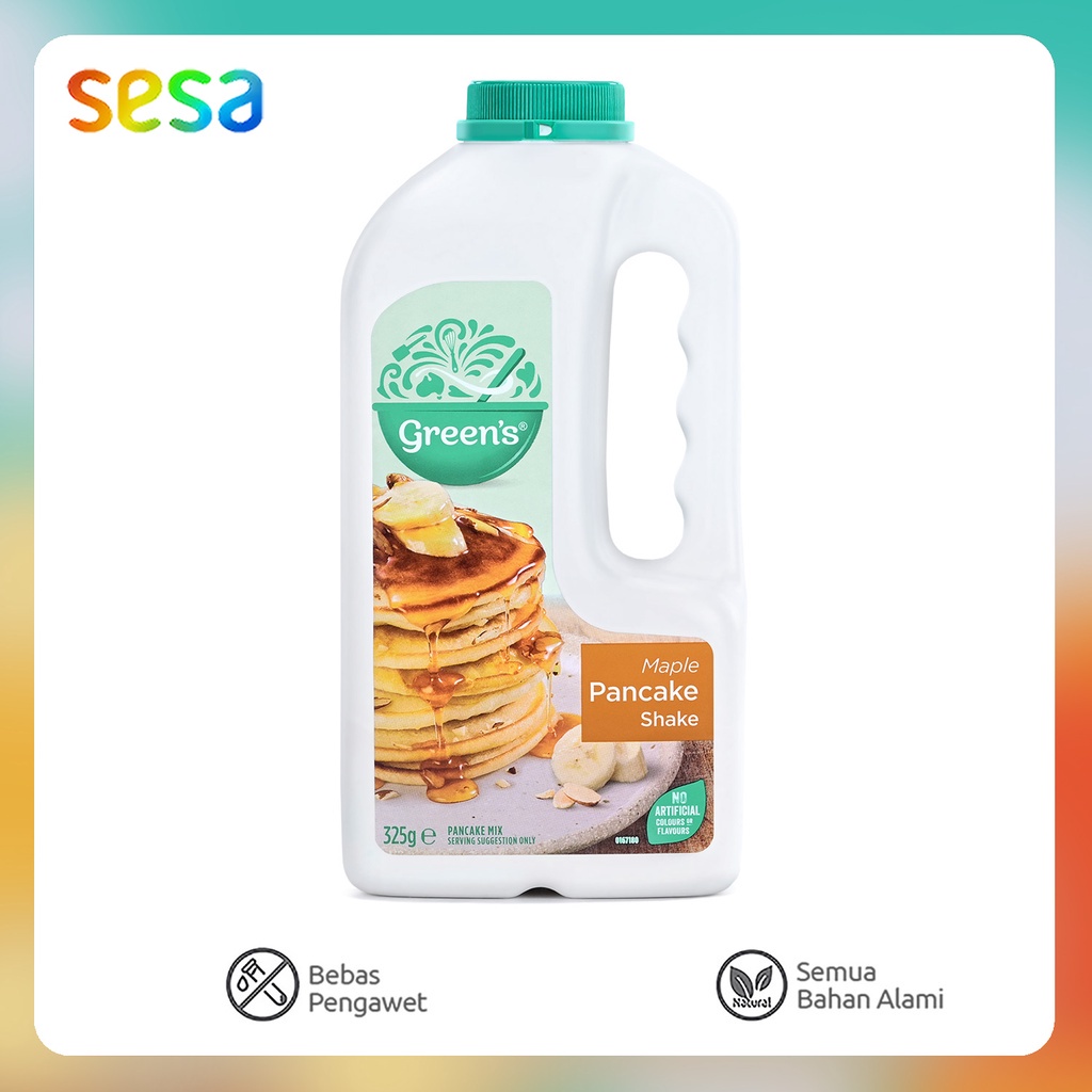 

Green'S - Tepung Pancake Shake Maple 325 G