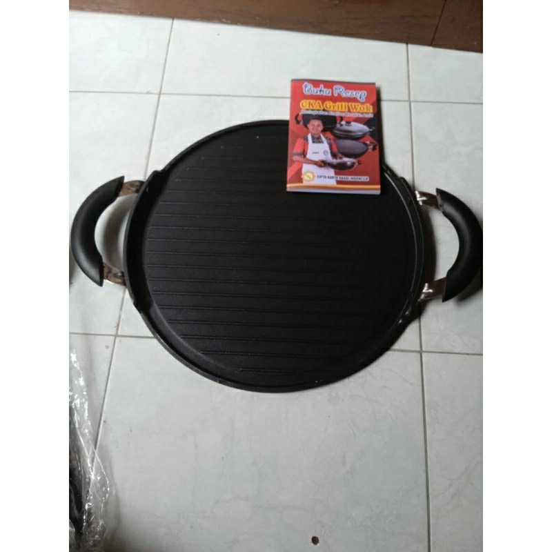 T3R TEFLON GRILL CKA ANTI LENGKET DIAMETER 30CM BARANG BARU BUKAN PROMO BV4