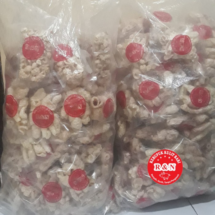 

Kerupuk Kulit Babi R&N 20Gram 1 Pak Isi 20 Bungkus (B2) Kerubi