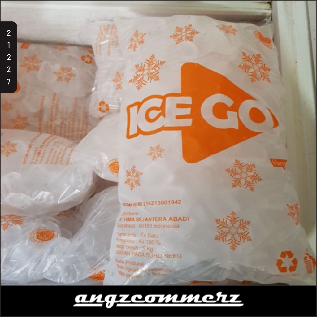 

Tube Ice Es Batu Kristal 5 Kg Es Batu Kecil