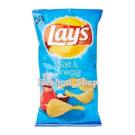 

Keripik - Lay'S Potato Chips Salt & Vinegar 6.5Oz Lays Keripik Kentang Import