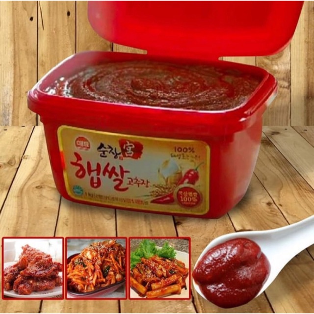 

Sajo Gochujang Hot Pepper Paste 500Gr - Saos Pasta Cabe Korea