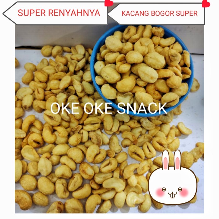 

Kacang - Kacang Bogor Super/Kacang Bogor Oven 1000 Gram