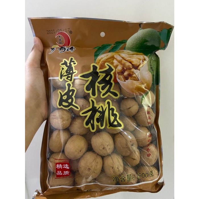 

Kacang - Kacang Walnut He Tao 500Gr