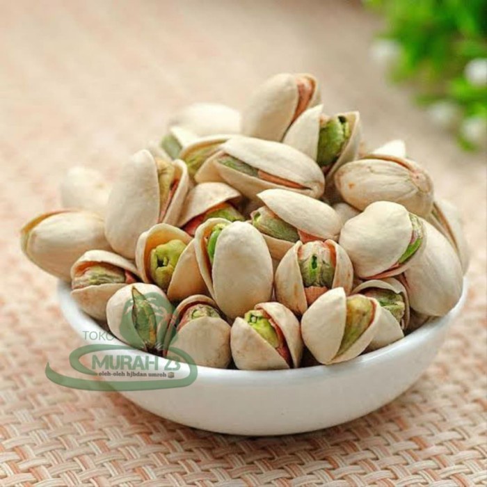 

Kacang - Kacang Pistacios/Kacang Kulit/Kacang Arab 500Grm Kacang Fustuk