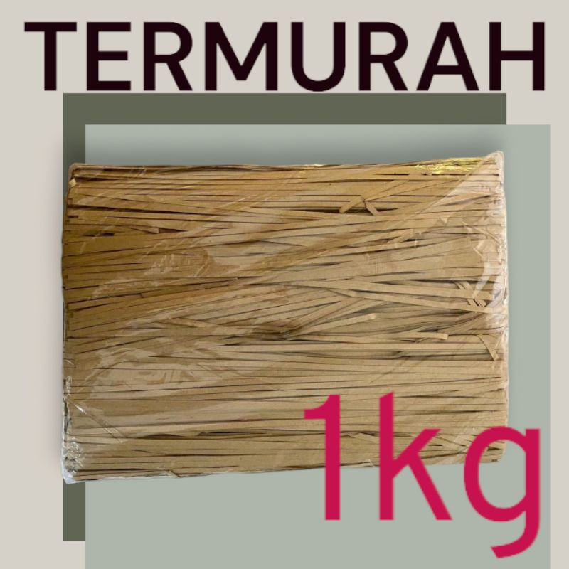 

( 1000 GR) 1KG TERMURAH!! SHREDDED PAPER / KERTAS CACAH SERUT KAWUL / ISI GIFT BOX