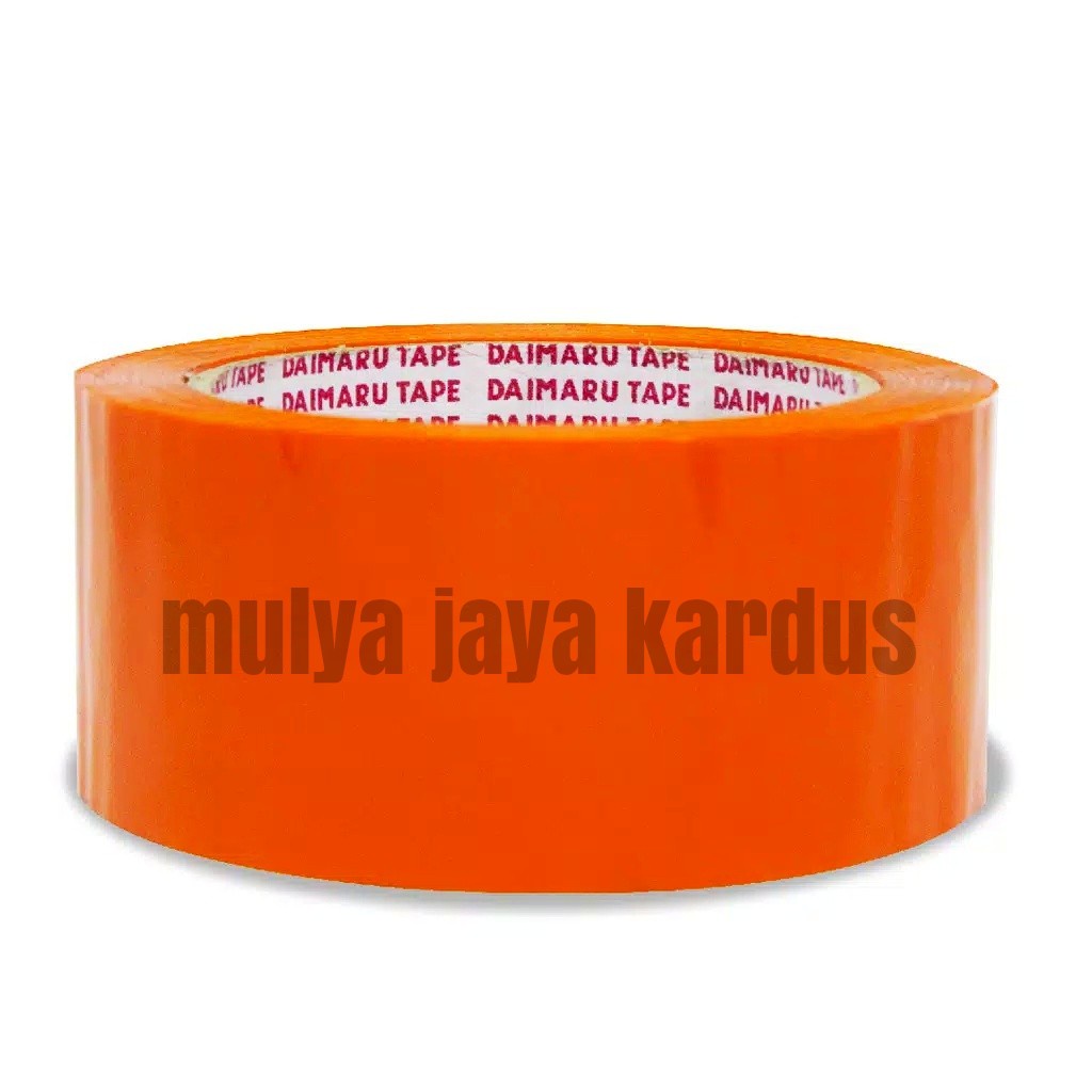 

Lakban Warna Isolasi Warna Orange Daimaru 48 mm 100 m
