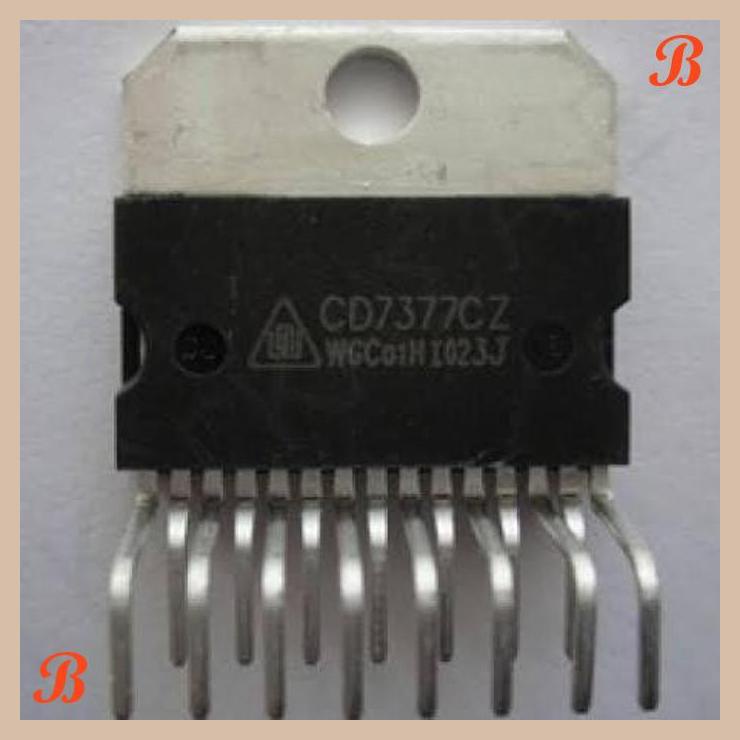 | ES | CD7377CZ CD7377 CZ 4X7W 2X35W IC 4-CHANNEL AUDIO AMPLIFIER ZIP-15