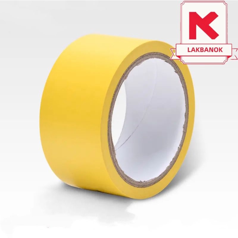 

Masking / isolasi Kertas Hoki 48mm x 15 yard Kuning KQ-078