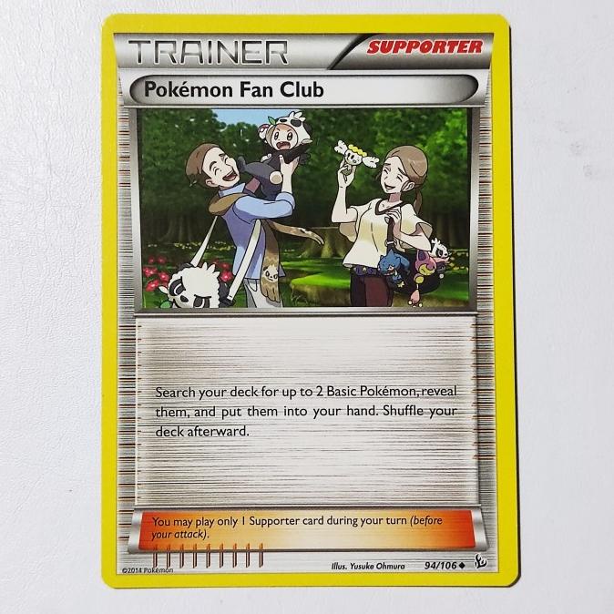 Pokemon Fan Club 94/106 - XY: Flashfire Pokemon Card English TCG