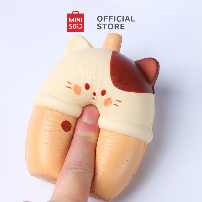 Terbaru Miniso Squishy Mainan Boneka Boba Kucing Bear Binatang Mainan Anak Toy
