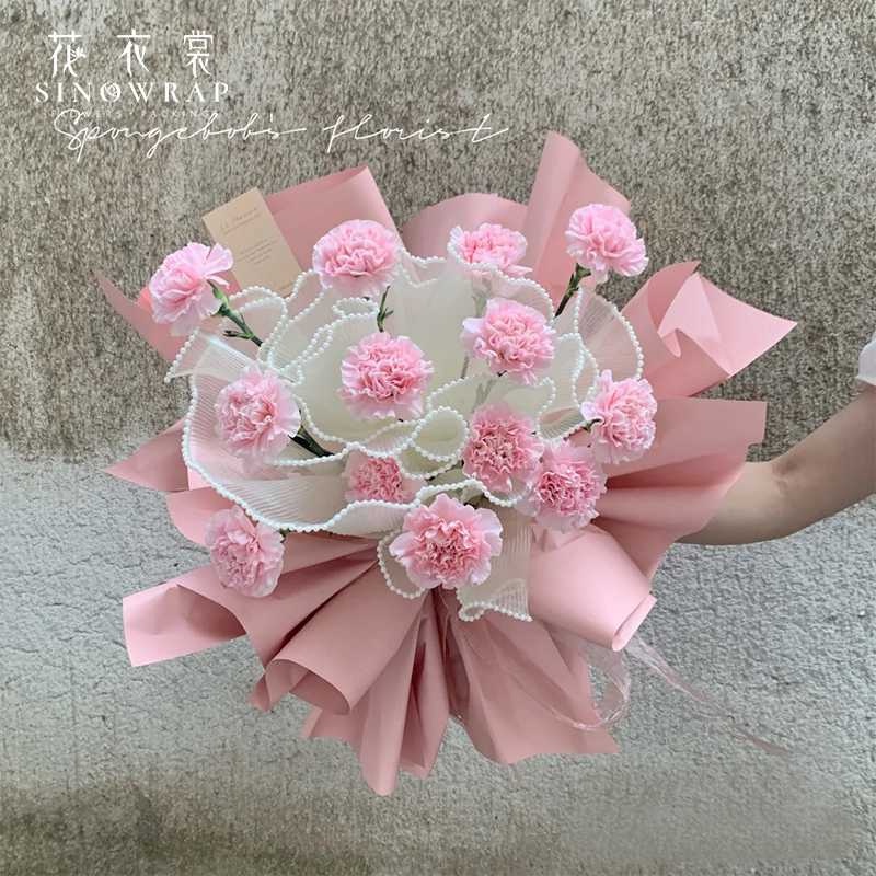 

Flower Wrapping Korean Curly Mesh / Kain Mesh Keriting Pembungkus Buket Flower Wrap Dekorasi