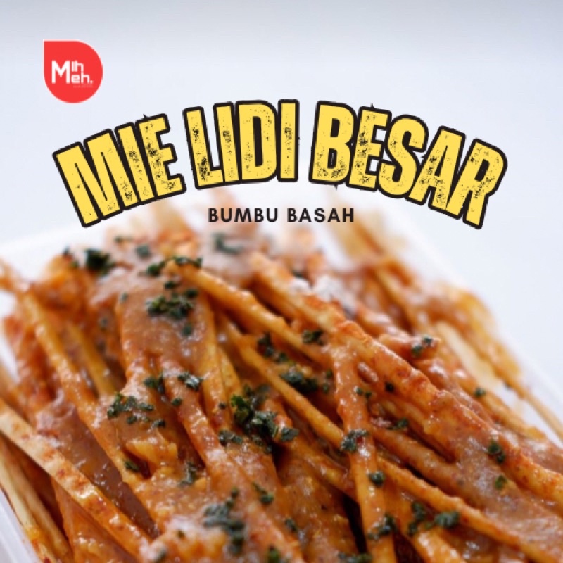 

Mie Lidi Besar Bumbu basah 650ml