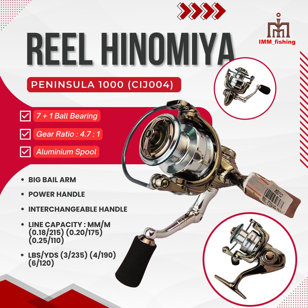 REEL HINOMIYA PENINSULA 1000