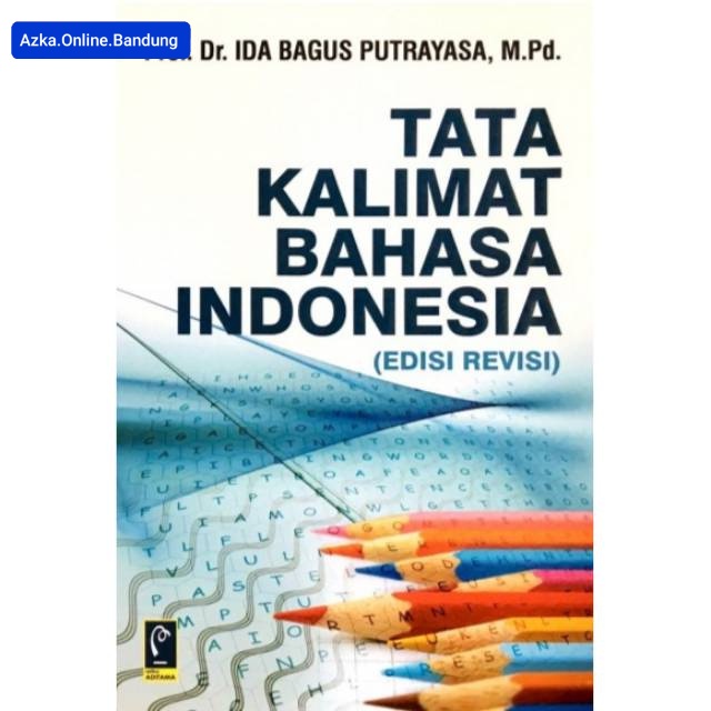 Buku TATA KALIMAT BAHASA INDONESIA